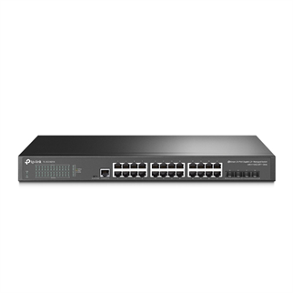 TP-LINK 24port TL-SG3428X GIGABIT 4X 10 GIGABIT SFP Yönetilebilir Switch