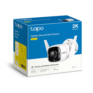 TP-LINK 2MP Bullet Wıfı Kablosuz Pilli Dış Mekân IP Kamerası Tapo C400