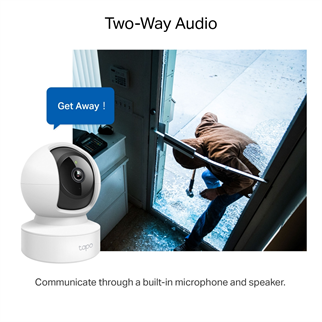 TP-LINK 3MP 4mm Wıfı Kablosuz Pan-Tilt IP Kamera TAPO-C212