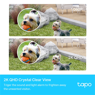 TP-LINK 3MP Bullet Tapo C420S2 Wıfı Kablosuz IP Kamera