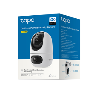 TP-LINK 3MP Çift Lensli Wıfı Kablosuz Pan/Tilt IP Kamera Tapo C245D