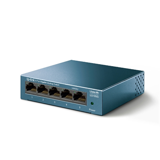 TP-LINK 5port Gigabit Yönetilemez Switch Çelik Kasa LS105G
