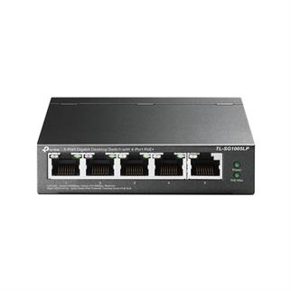 TP-LINK 5port TL-SG1005LP Gigabit 4port PoE 47.5w Yönetilemez Switch