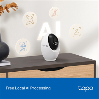 TP-LINK 8MP 4.3MM WIFI Kablosuz Pan/Tilt IP Kamera Tapo C260