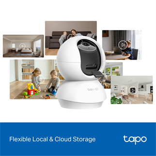 TP-LINK 8MP 4MM WIFI Kablosuz Pan/Tilt IP Kamera Tapo C250
