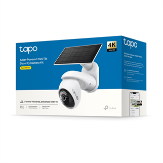 TP-LINK 8MP 4MM Wıfı Kablosuz 360° Pan/Tilt 10000mAh IP Solar Kamera