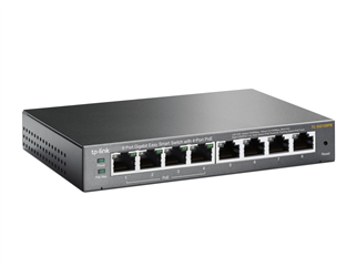 TP-LINK 8port 55w 4port PoE Gigabit Yönetilebilir Switch TL-SG108PE
