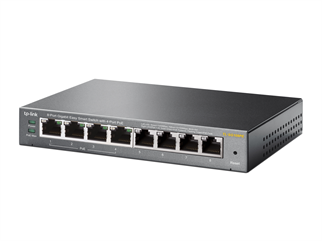 TP-LINK 8port 55w 4port PoE Gigabit Yönetilebilir Switch TL-SG108PE