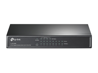 TP-LINK 8port 64w 4port PoE Gigabit Yönetilemez Switch TL-SG1008P