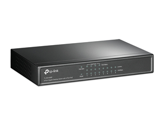 TP-LINK 8port 64w 4port PoE Gigabit Yönetilemez Switch TL-SG1008P