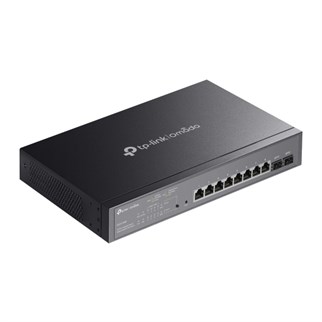 TP-LINK 8port PoE 150w 2-SFP Gigabit Yönetilebilir Switch TL-SG2210MP