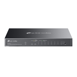 TP-LINK 8port PoE 63w 1-SFP 2-Uplink Gigabit Yönetilebilir Switch OMADA ES210GP