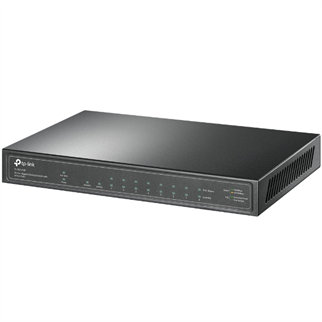TP-LINK 8port PoE 63w 1-SFP Gigabit Yönetilemez Switch TL-SG1210P