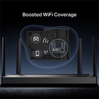 TP-LINK ARCHER BE220 WIFI7 BE3600 Ev Ofis Tipi Router