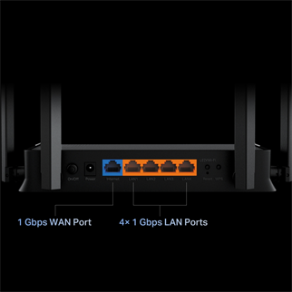 TP-LINK ARCHER BE220 WIFI7 BE3600 Ev Ofis Tipi Router