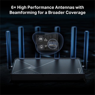 TP-LINK ARCHER BE400 WIFI7 BE6500 Çift Bant Router