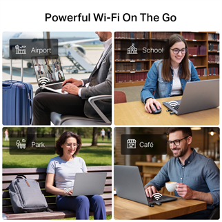 TP-LINK ARCHER TBE400U WIFI7 BE6500 Üç Bant Usb Kablosuz Ağ Adaptörü