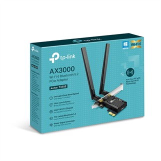 TP-LINK ARCHER TX55E AX3000 Bluetooth PCIe Kablosuz Adaptör