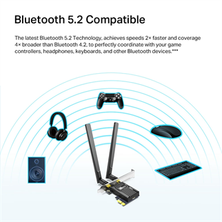 TP-LINK Archer TX20E WIFI6 AX1800 PCIe Kablosuz Adaptör