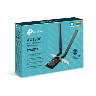 TP-LINK Archer TX20E WIFI6 AX1800 PCIe Kablosuz Adaptör
