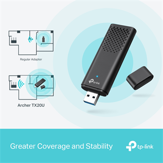 TP-LINK Archer TX20U Wıfı6 AX1800 USB Kablosuz Adapter