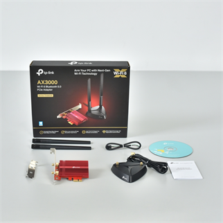 TP-LINK Archer TX3000E AX3000 Wi-Fi 6 Bluetooth 5.0 PCIe Kablosuz Adaptör