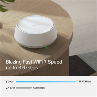 TP-LINK BE25 Wıfı7 BE5000 EV Ofis Tipi Mesh Router