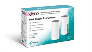 TP-LINK DECO E4-2P 1200mbps AC1200 Dual Band Mesh Router 2-li paket