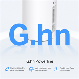 TP-LINK DECO PX50-3P+G1500 WIFI6 AX3000 Powerline Çift Bant Mesh Router 3lü paket