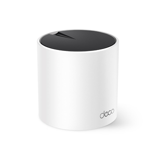 TP-LINK DECO-X55, AX3000, Tekli Mesh, 3000Mbps, Dual Band, WiFi6, 3Port Gigabit Lan, 230m2 Çekim Alanı, Router, Geniş Alan İnternet Ağı Sağlayıcısı