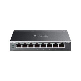 TP-LINK ES208GP 8 PORT YÖNETİLEBİLİR 64W POE SWITCH