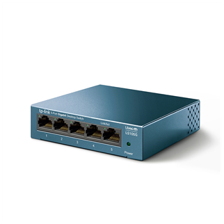 TP-LINK LS105G, Green Tech, 5 Port, GigaBit,  Metal Kasa, Yönetilemez, Masaüstü Switch