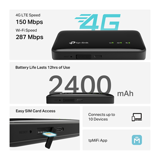 TP-LINK M7005 4G LTE Taşınabilir Modem Router