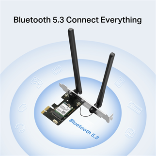 TP-LINK MA80XE AX3000 Wıfı6 Bluetooth 5.3 PCIe Kablosuz Adaptör
