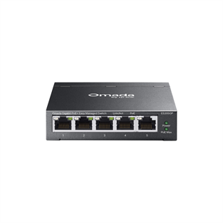 TP-LINK Omada 5port 65w 4port PoE Gigabit Yönetilebilir Switch ES205GP