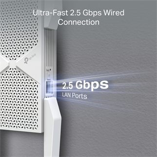 TP-LINK RE655BE WIFI7 BE9300 Üç Bant Menzil Genişletici Priz Tip