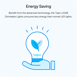 TP-LINK TAPO L520E Akıllı Wıfı E27 LED Ampul 806 Lümen 8W