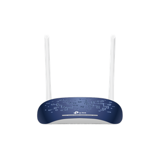 TP-LINK TD-W9960, 4 Port, 2.4Ghz Wifi, 300Mbps, 2xAnten, VDSL2, ADSL2+ MODEM