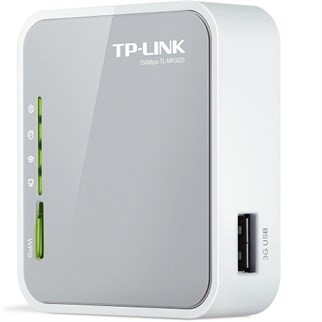 TP-LINK TL-MR3020 N300 2.4GHZ EV Ofis Tipi 3G-4G Router