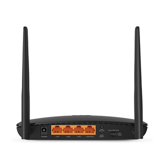 TP-LINK TL-MR6400, 4Port, 300Mbps, 2,4Ghz Wifi, Masaüstü, LTE, Micro Sim Kart Takılabilir 3G-4G Destekli Router