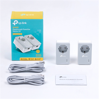 TP-LINK TL-PA4010P KIT AV600 Soketli Passthrough Powerline Başlangıç Kiti