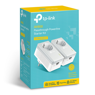 TP-LINK TL-PA4010P KIT AV600 Soketli Passthrough Powerline Başlangıç Kiti
