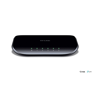 TP-LINK TL-SG1005D, 5 Port, GigaBit, Yönetilemez, Masaüstü Switch