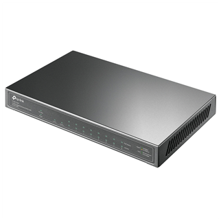 TP-LINK TL-SG1210P, 8 Port, Gigabit, PoE 63W, 1 Port SFP, Yönetilemez, Metal Kasa, Masaüstü Switch