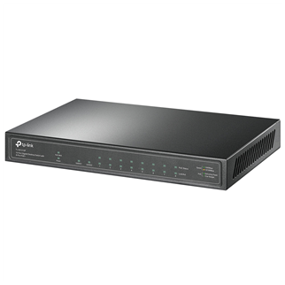 TP-LINK TL-SG1210P, 8 Port, Gigabit, PoE 63W, 1 Port SFP, Yönetilemez, Metal Kasa, Masaüstü Switch