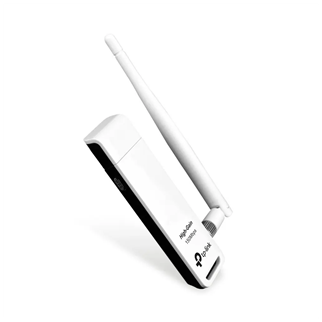 TP-LINK TL-WN722N, 150Mbp, 2.4Ghz, 4dBi Anten, USB2.0, WIRELESS ETHERNET