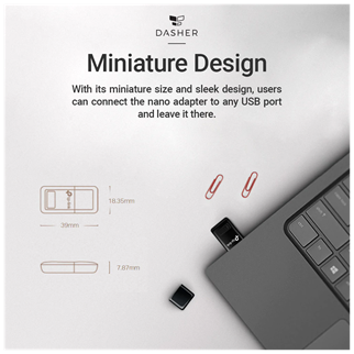 TP-LINK TL-WN823N, 300Mbps, 2.4Ghz, Dahili Anten, Mini Tasarım, USB2.0, WIRELESS ETHERNET