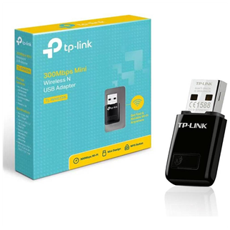 TP-LINK TL-WN823N, 300Mbps, 2.4Ghz, Dahili Anten, Mini Tasarım, USB2.0, WIRELESS ETHERNET