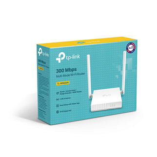 TP-LINK TL-WR820N, 3Port, 300Mbps, 2.4Ghz WiFi, Masaüstü, Megabit, Router, Access Point, Range Extender