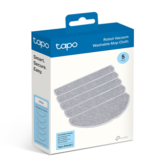 TP-LINK Tapo RVA301 RV20/RV30 Max Serisi 5li Yıkanabilir Robot Süpürge Paspas Bezi